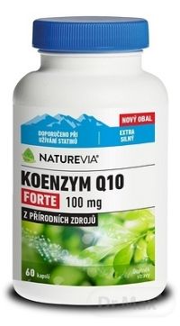 SWISS NATUREVIA KOENZÝM Q10 Forte 1×60 cps, výživový doplnok