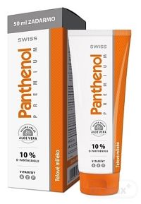 SWISS Panthenol PREMIUM 10% telové mlieko 1×200+100 ml, telové mlieko