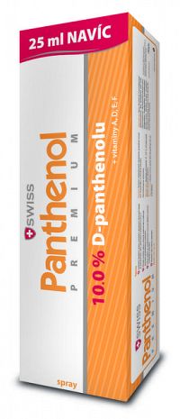 SWISS Panthenol PREMIUM spray (s aloe) 150+25 ml (175 ml)