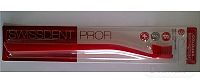SWISSDENT PROFI Colours Soft-Medium zubná kefka červená-červená, reddot design 1x1 ks