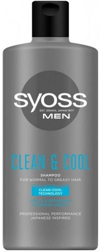 Syoss šampón MEN Clean&Cool 440 ml