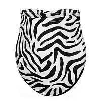 T-TOMI BIO Bambusový slintáčik Zebra Skin 1×1 ks, bambusový slintáčik