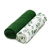 T-TOMI BIO Mušelínové plienky Eucalyptus 1×2 ks, mušelínové plienky