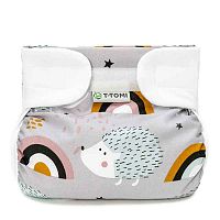 T-TOMI Ortopedické abdukčné nohavičky - suchý zips Hedgehogs 1×1 ks, abdukčné nohavičky