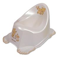 Tega Hrajúci detský nočník protišmykový bielý