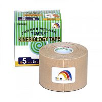 TEMTEX KINESOLOGY TAPE tejpovacia páska, 5 cm x 5 m, béžová 1x1 ks