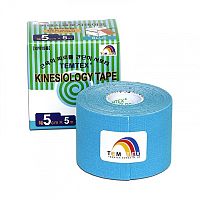 TEMTEX KINESOLOGY TAPE tejpovacia páska, 5 cm x 5 m, modrá 1x1 ks