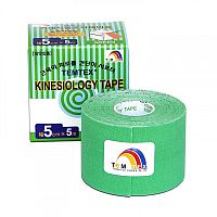 TEMTEX KINESOLOGY TAPE tejpovacia páska, 5 cm x 5 m, zelená 1x1 ks