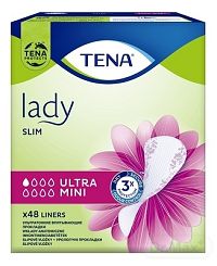 TENA Lady Slim Ultra Mini 1×48 ks, inkontinenčné slipové vložky