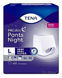 TENA Pants Night Super L naťahovacie inkontinenčné nohavičky na noc 1x10 ks