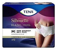 TENA Silhouette Discreet Plus M dámske naťahovacie inkontinenčné nohavičky 1x12 ks