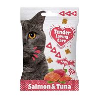 Tender Loving Care Cat maškrta losos tuniak 50 g