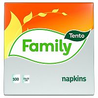 Tento Family Papierové obrúsky 1×100 ks, papierové obrúsky