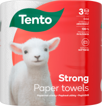 Tento kuchynské utierky Strong 1×2 ks, papierové utierky