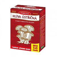 TEREZIA HLIVA USTRICOVITÁ S RAKYTNÍKOVÝM OLEJOM AKCIA 1+1 (VIANOCE 2019), cps 60+60 (120 ks)