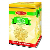 TEREZIA HLIVA USTRICOVITÁ S RAKYTNÍKOVÝM OLEJOM cps 100+100 (v plechovke, Vianoce 2017) (200 ks)