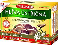 TEREZIA HLIVA USTRICOVITÁ S RAKYTNÍKOVÝM OLEJOM cps 50+10 (60 ks)