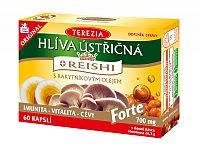TEREZIA HLIVA USTRICOVITÁ S RAKYTNÍKOÝM OLEJOM A REISHI FORTE cps 1x60 ks