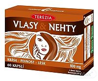 TEREZIA VLASY & NECHTY 1×60 cps, výživový doplnok