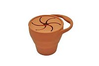 THE COTTON CLOUD Silikónový pohár na snack Caramel 1×1 ks