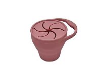 THE COTTON CLOUD Silikónový pohár na snack Wild Rose 1×1 ks