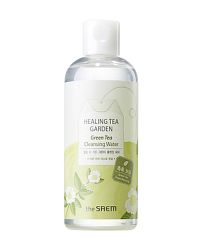 The Saem Healing Tea Garden Green Tea Cleansing Water Čistiaca voda s extraktom zeleného čaju 300 ml