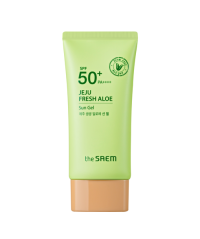 The SAEM Jeju Fresh Aloe Sun Gel SPF50+ SPF krém s aloe vera 50g