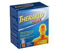 THERAFLU FORTE 10 vreciek na prípravu horúceho nápoja
