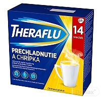 THERAFLU PRECHLADNUTIE A CHRÍPKA 1x14 ks, horúci nápoj