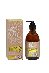 Tierra Verde Shp Brezovy Vona Citron Travy 1×230 ml, ošetrujúci šampón pre suché vlasy