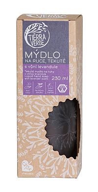 Tierra Verde Tekute Mydlo Na Ruky Levandula 1×230 ml, tekuté mydlo na ruky