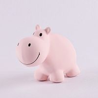 Tikiri Safari - hrkálka a hryzátko z prírodnej gumy hrošík 1×1 kus, hračka pre deti