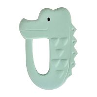 Tikiri Safari - hryzátko z prírodnej gumy krokodíl 1×1 kus, kaučukový