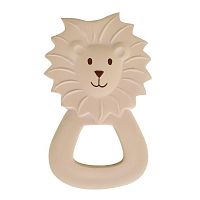 Tikiri Safari - hryzátko z prírodnej gumy levík 1×1 kus, kaučukový