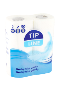 TIP Line Kuchynské utierky 1×2 ks, kuchynské utierky