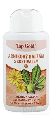 Top Gold arnikový balzám s kostivalem 200 ml