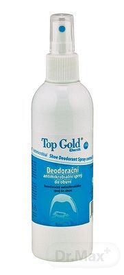 Top Gold dezodoračný antimikrobakteriálný sprej do obuvi 150 g