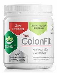 topnatur ColonFit PLUS enzymy 4v1 1×180 g, prášok