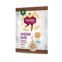 topnatur Prebio OVSENÁ KAŠA Belg. čokoláda Kokos 1×65 g, ovsená kaša