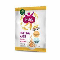 topnatur Prebio OVSENÁ KAŠA mliečna Banán+proteín 1×65 g, ovsená kaša