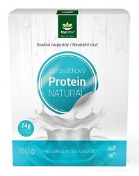 topnatur PROTEÍN NATURAL srvátkový práškový, neutrálna chuť, 1x180 g