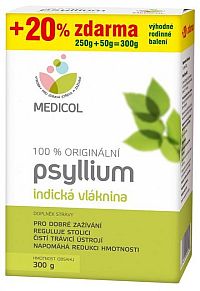topnatur PSYLLIUM VLÁKNINA krabica prášok, (dávka na 1 mesiac), 1x300 g