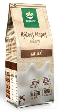 Topnatur RYŽOVÝ NÁPOJ 1×350 g, sušený nápoj v prášku