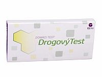 TOZAX Multidrogový test – 5 druhov drog jednokrokový test (COC, THC, OPI, MET, AMP v moči) 1x1 ks