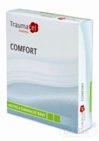 Traumacel Biodress COMFORT vstrebateľné bioaktívne krytie na rany (10x10 cm) 1x5 ks