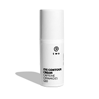 TWO EYE CONTOUR CREAM CAFFEINE CERAMIDES Q10 1×1 ks