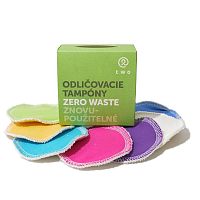 TWO ZeroWaste znovupoužiteľné odličovacie tampóny 1×1 ks