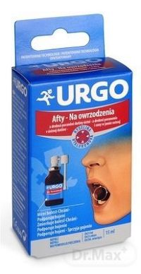 Urgo Afty a drobné poranenia v ústnej dutine sprej 15 ml