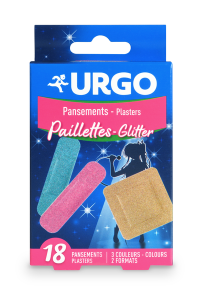 URGO GLITTER třpytivé dětské náplasti 18 ks
