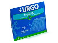 URGO Urgostrips STERILE SKIN CLOSURE STRIPS sterilné samolepiace chirurgické stehy (100 mm x 6 mm) 1x10 ks
